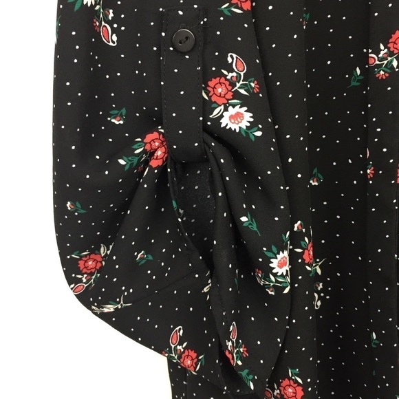 Warehouse One Peasant Blouse Sz Lrg - Picture 4 of 8